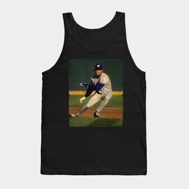 Roberto Alomar in Toronto Blue Jays Tank Top by PESTA PORA